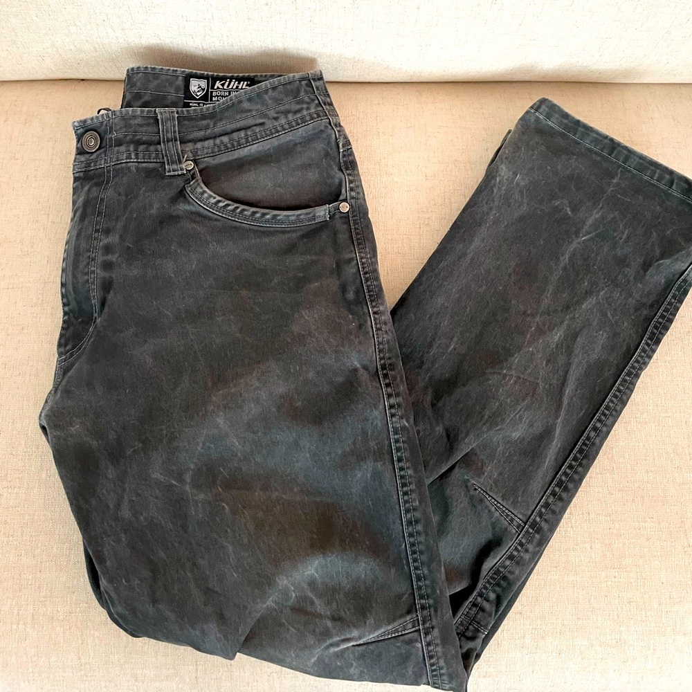 Kühl Rydr Vintage Patina Dye 34x30 Washed Black